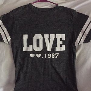 LOVE 1987 shirt